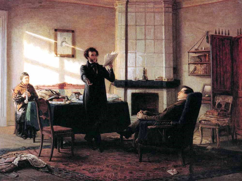 какое место занимала лирика в русской литературе первой половины 19 века в творчестве пушкина